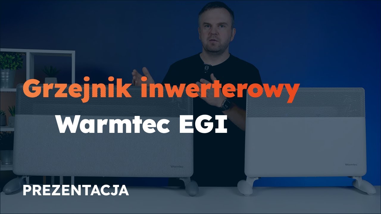 Grzejnik inwerterowy Warmtec EGI - funkcje, obsługa, dostępne modele