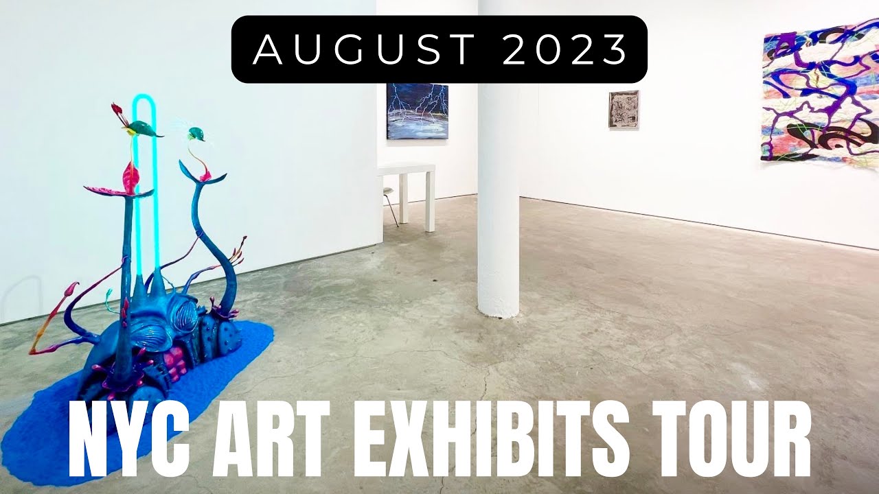 Art Gallery Walk in Chelsea, NYC | August 2023 | ArtAsForm Tours