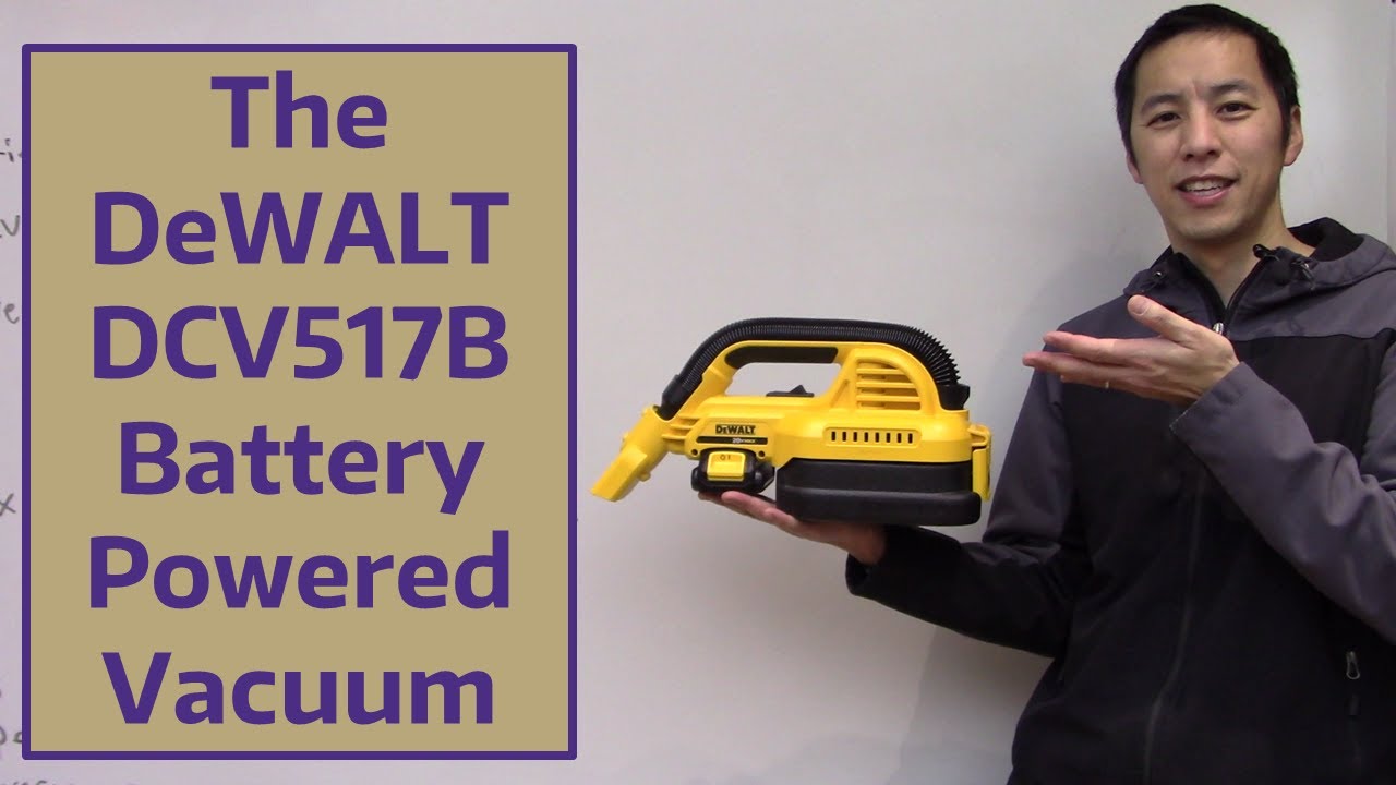 Аккумуляторный пылесос DeWALT DCV517B