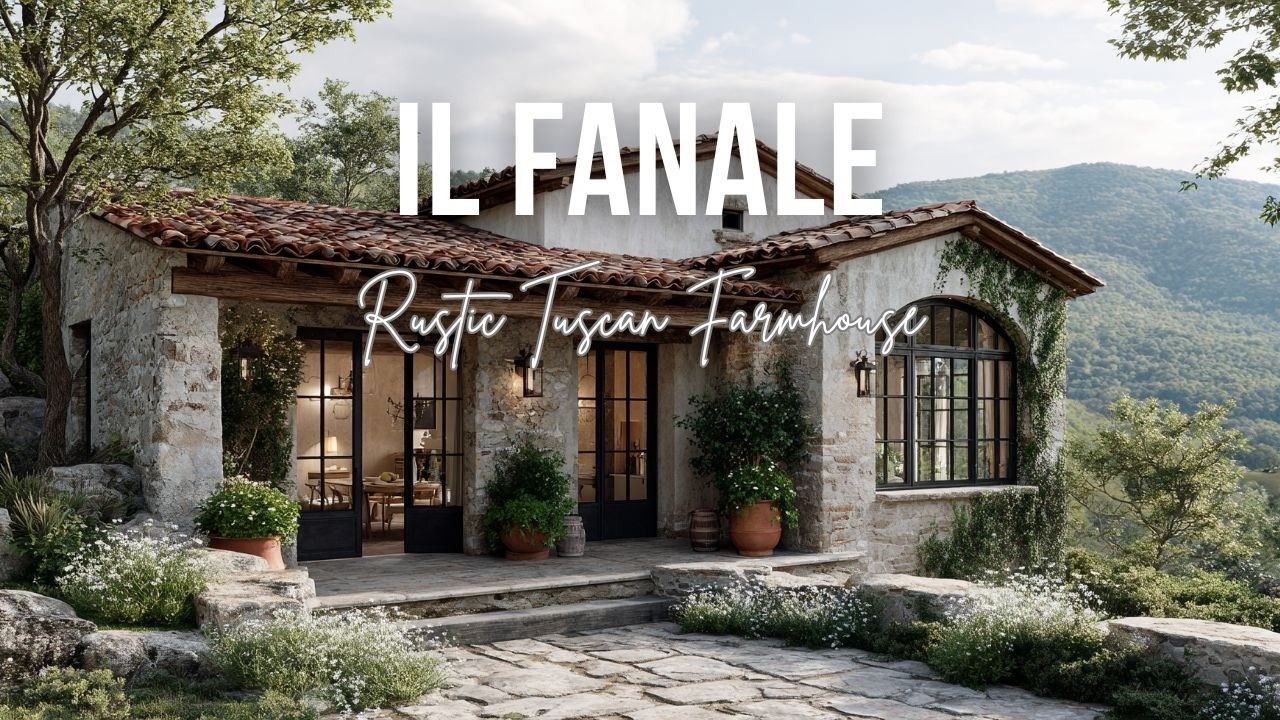 Rustic Tuscan Farmhouse Spring inspired by Il Fanale authentic countryside charm