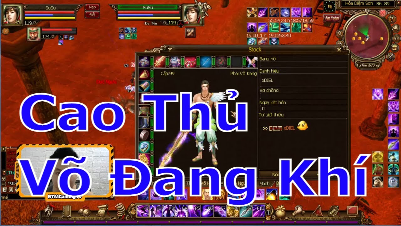 Cao Thủ V&otilde; Đang Kh&iacute; To&agrave;n C&otilde;i Chiến Thần Đ&atilde; Xuất Hiện | NTM TLBB