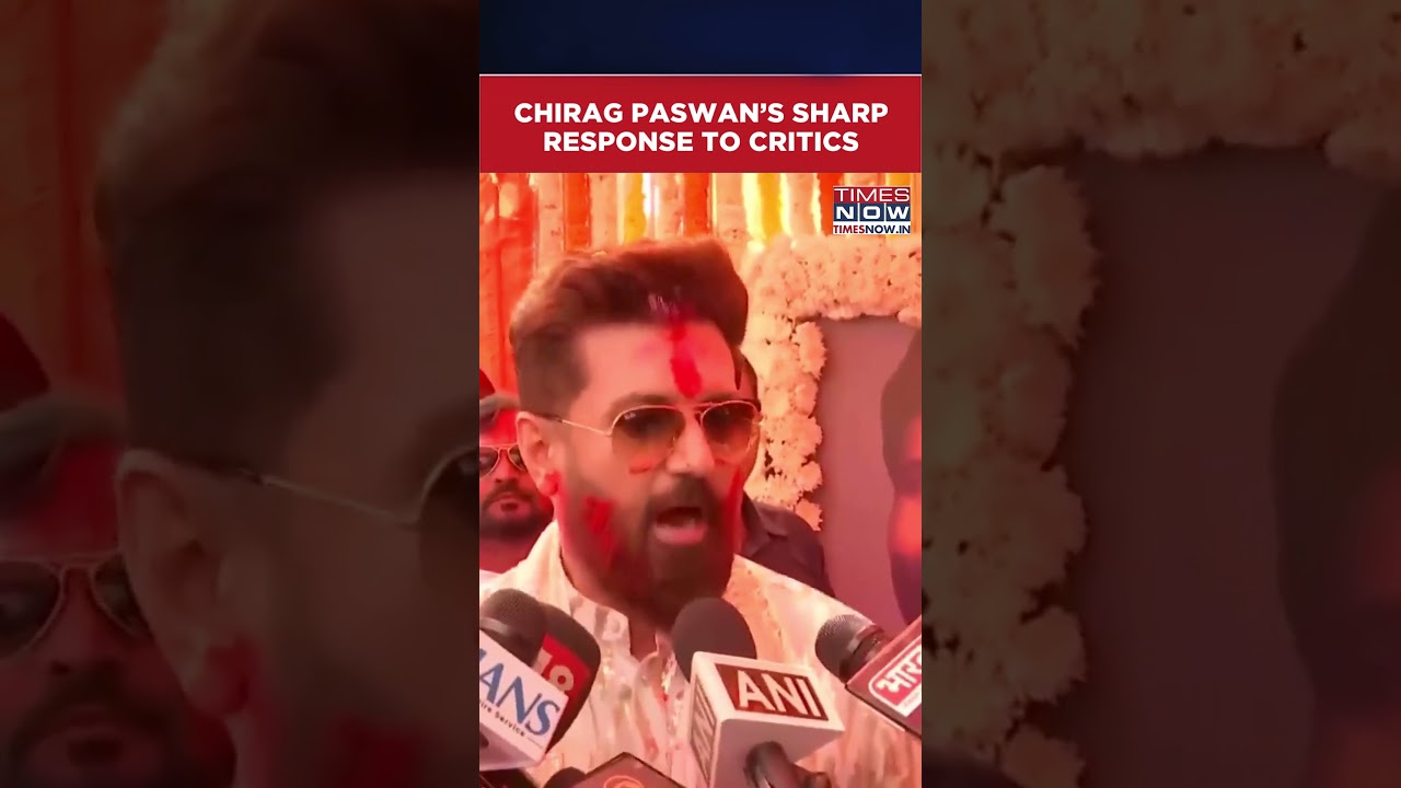 Chirag Paswan Slams Opposition Over US-Israel Iran Conflict #shorts