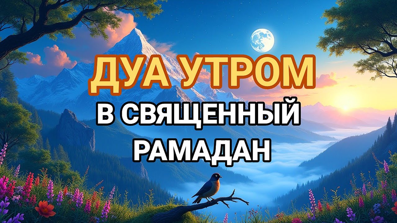 🤲🌕ОСОБОЕ УТРО В СВЯЩЕННЫЙ РАМАДАН