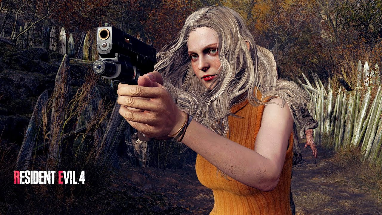 🔴LIVE: RE4 Remake - Valkyrie Mod | Ashley in Action