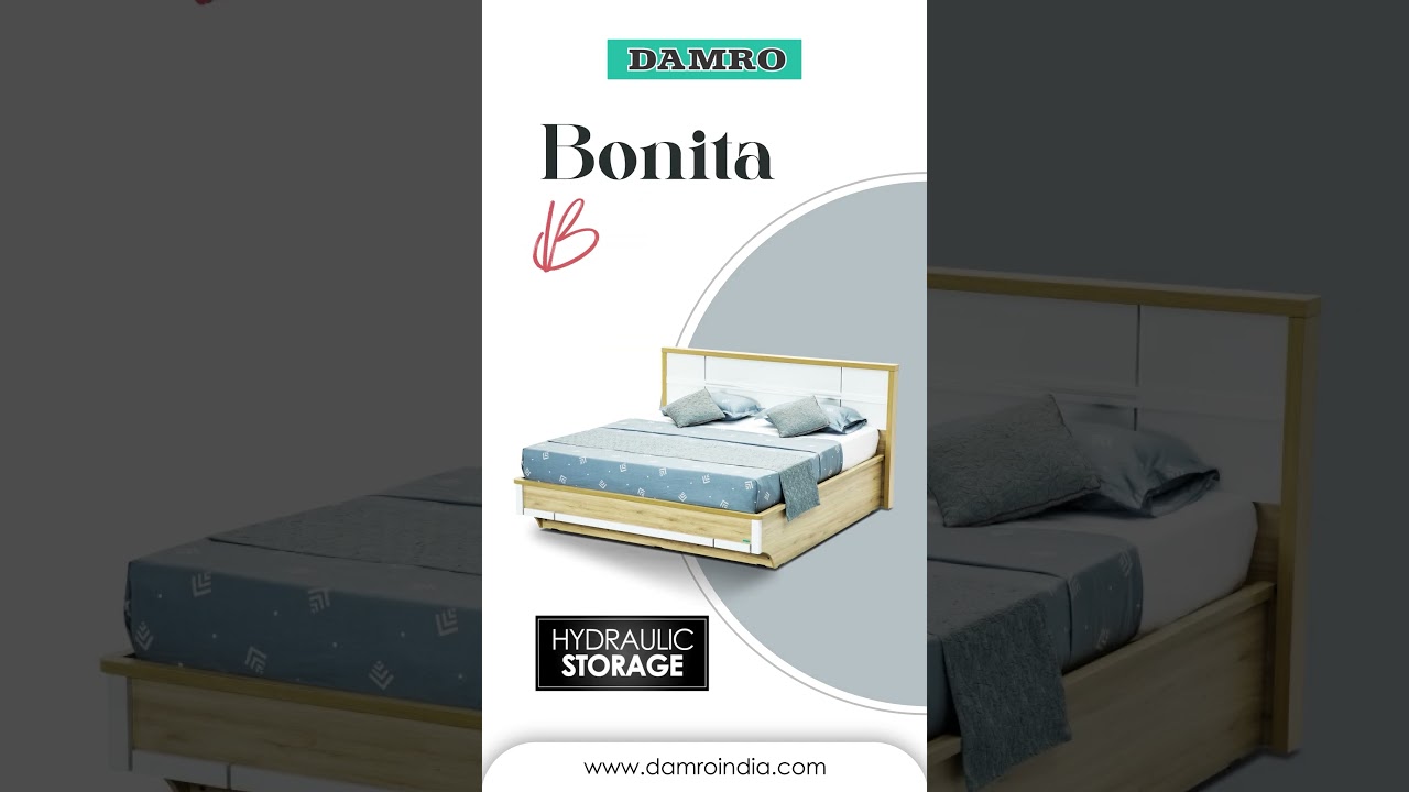 Exclusive collections: Hydraulic Storage Beds @Dmaro | Buy King size bed with hydraulic storage