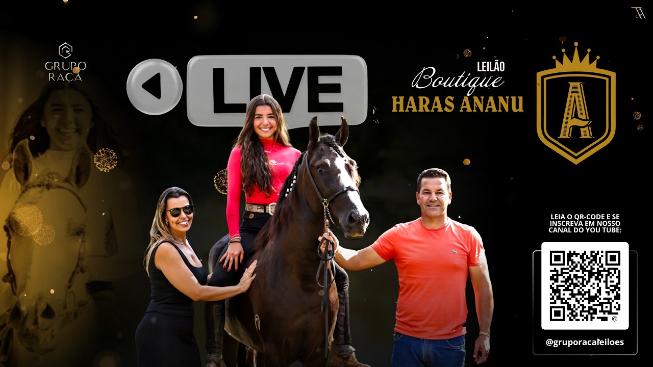 LIVE DE CRIA&Ccedil;&Atilde;O E LEIL&Atilde;O - HARAS ANANU