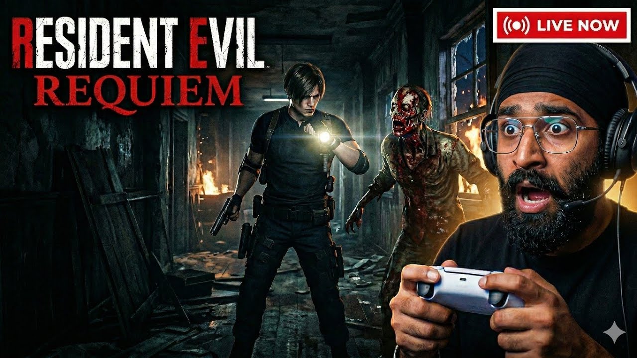 🔴 Sikhwarrior plays Resident Evil 9 Requiem 😨 Indian Gaming - LIVE 🔴 Part 3 *Ending*