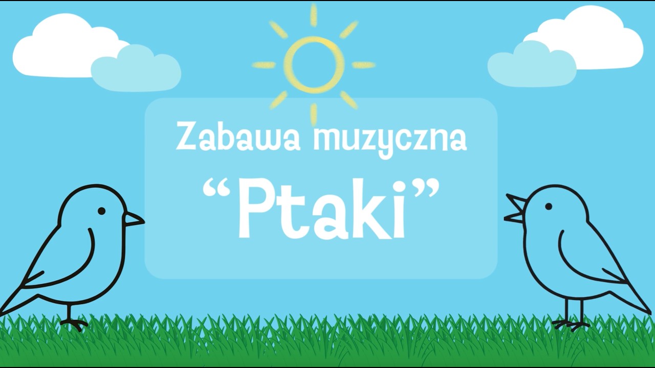 Rytmisiowe zabawy |🕊️🎵 PTAKI 🎵 🕊️| Zabawa muzyczna dla dzieci #zabawa #rytmika #przedszkole #szkoła