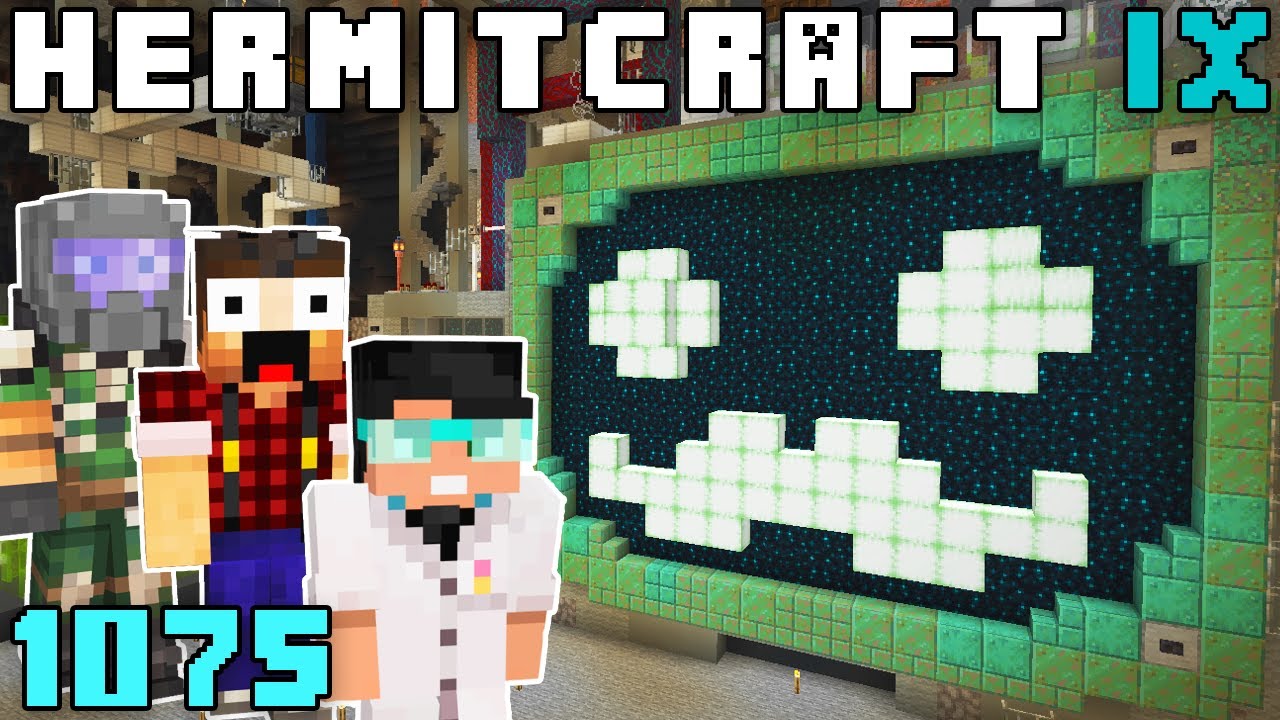 Hermitcraft IX 1075 Grumbot The Generator!