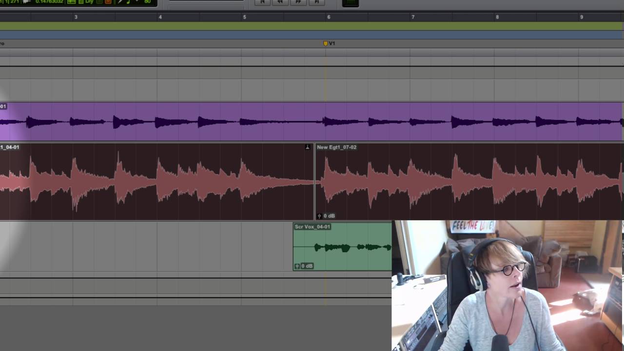 Pro Tools in PJ's - Time Correct Guitars with Elastic Audio