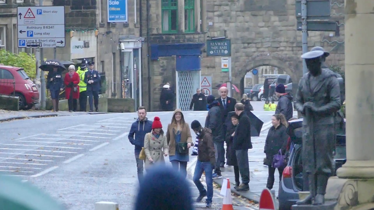 remeberance day in Alnwick 2016