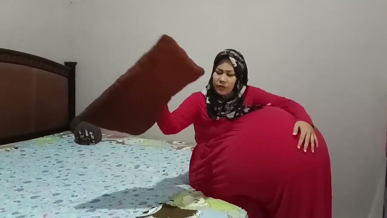 Kageettt... ‼️mama merosot dari tempat tidur kontraksi melahirkan kembar