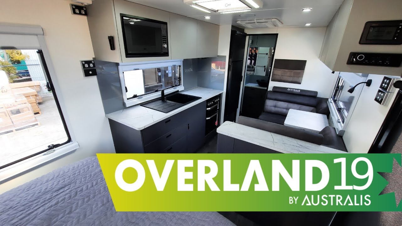 Overland 19ft Couples Caravan Internal Overview