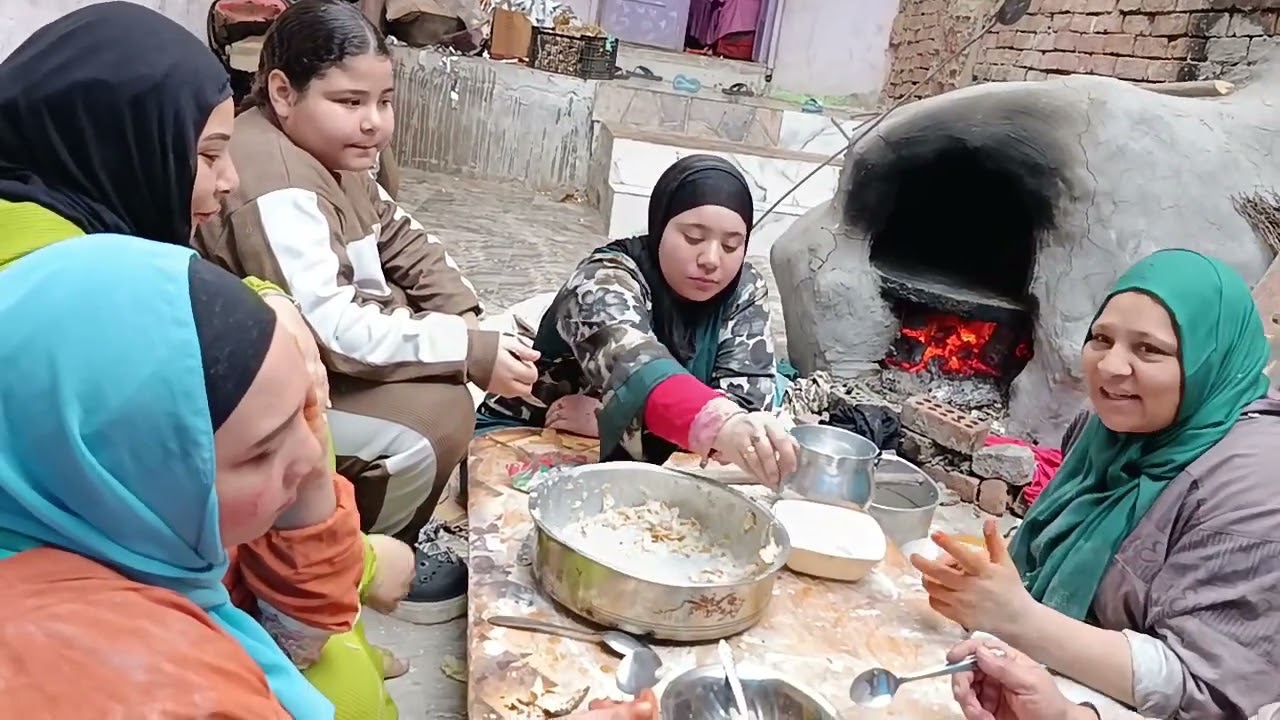 حضرنا الاكل في الفرن الفلاحي في نص ساعة 🕒