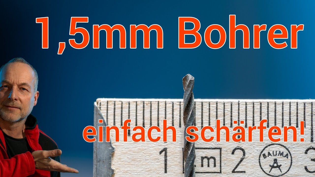 &bdquo;Kleine Bohrer richtig sch&auml;rfen &ndash; Pr&auml;zise & einfach erkl&auml;rt!&ldquo;@handwerkertalk