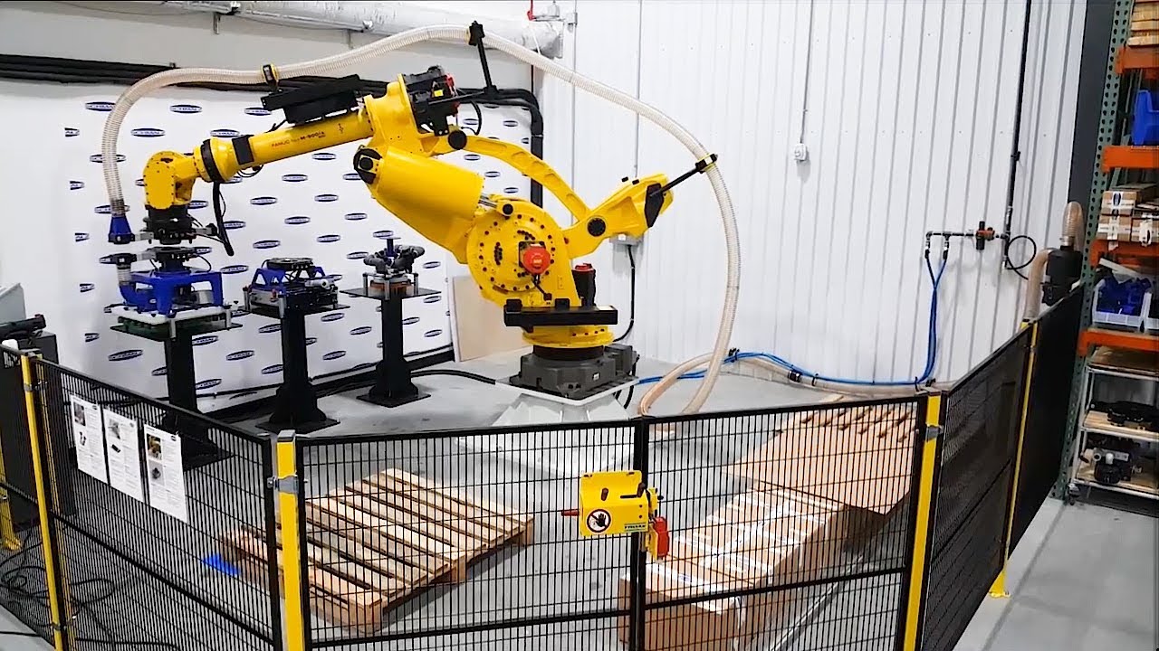 ATI Tool Changers Utilized in Schmalz Packaging Robot Test Cell