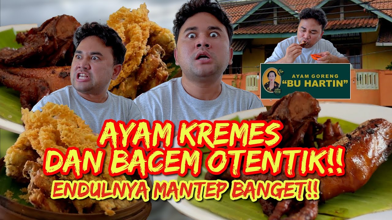 AYAM KREMES & BACEM OTENTIK!‼️RASANYA ISTIMEWA BANGET‼️LANGSUNG BUNGKUS 10 EKOR!🔥#ayamkremes