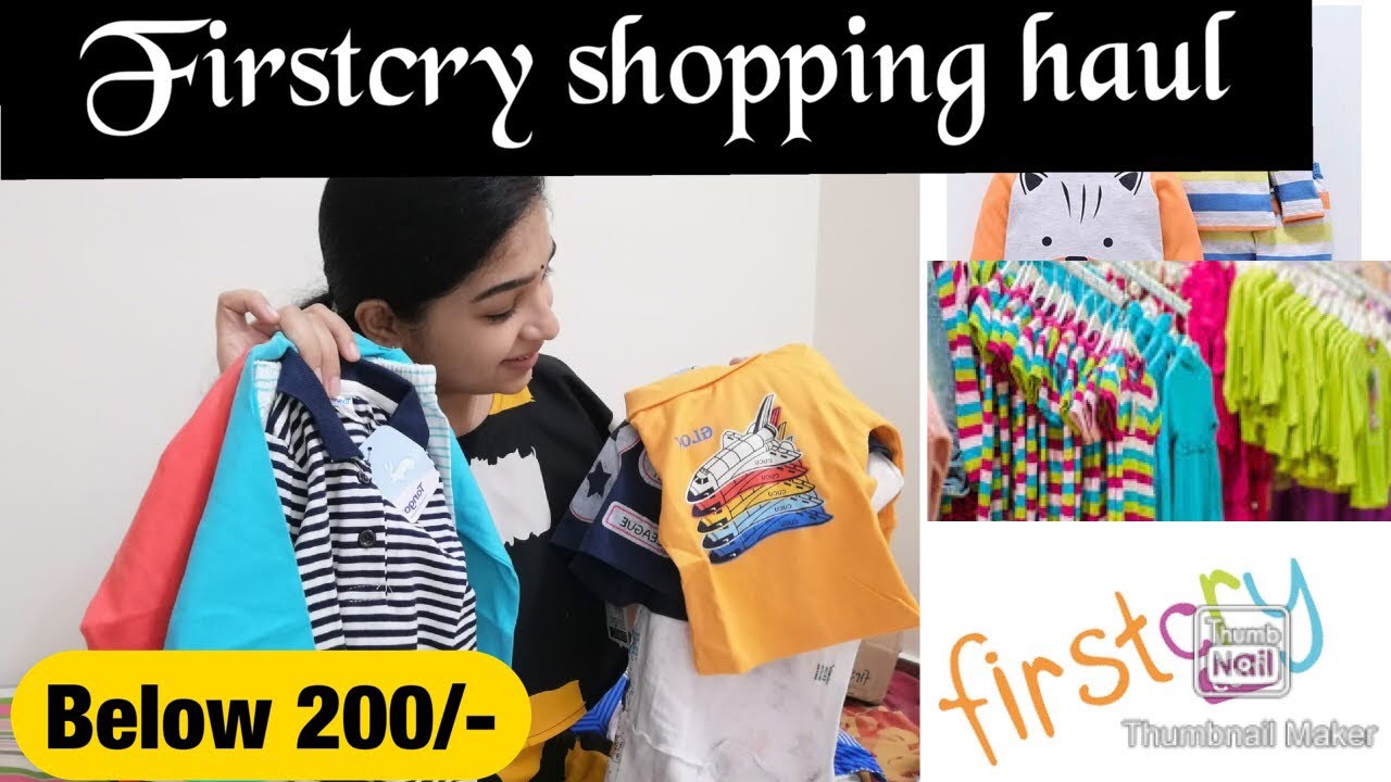 Firstcry Shopping Haul Below 200/- | Baby Boy Cloths | Priya’s Magic World