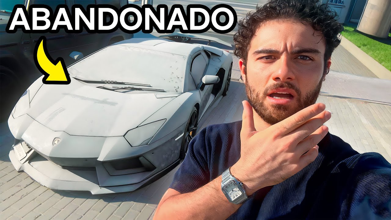 ENTREI NO CEMITÉRIO DE SUPERCARROS DO DUBAI