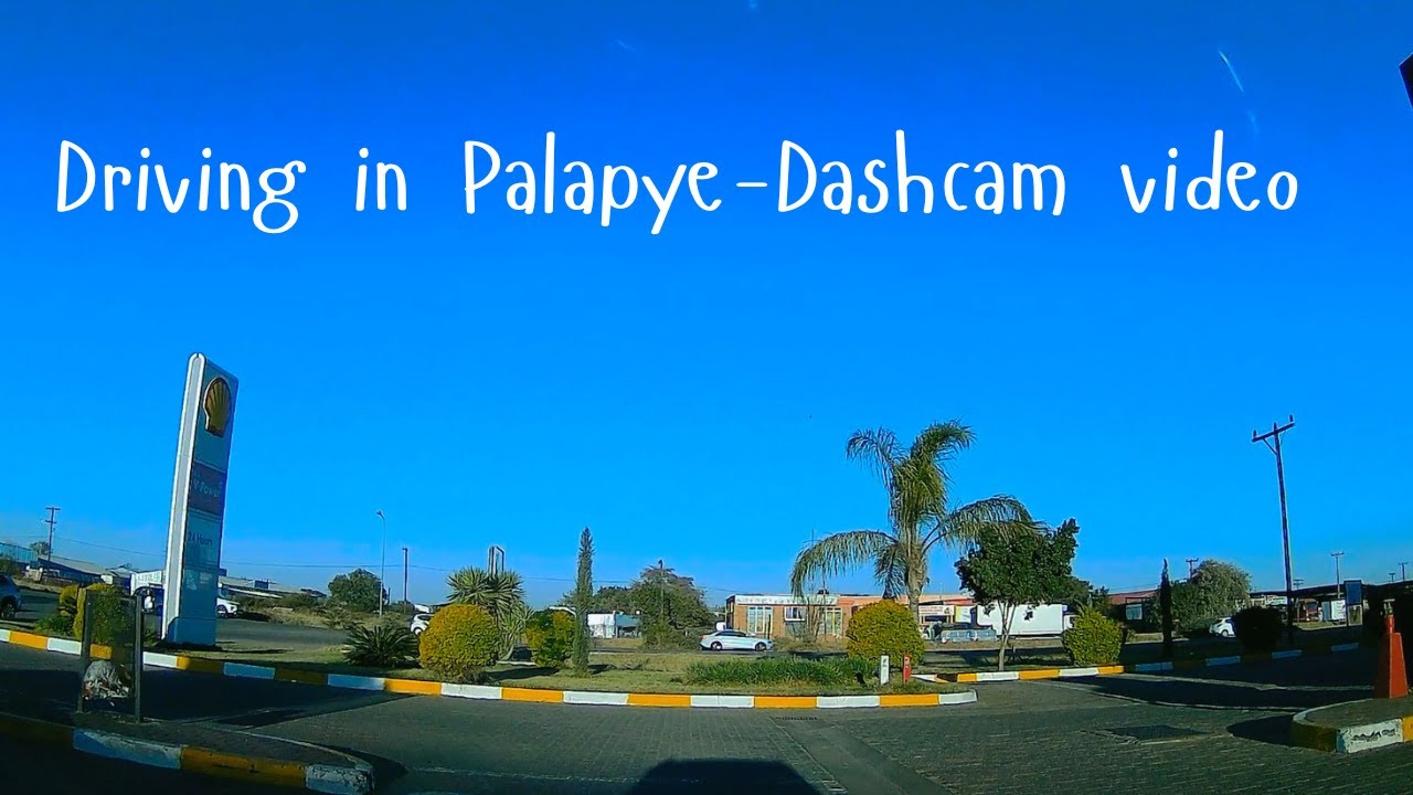 Palapye Dashcam Drive: Diphalane Mall to Mathudi Shades