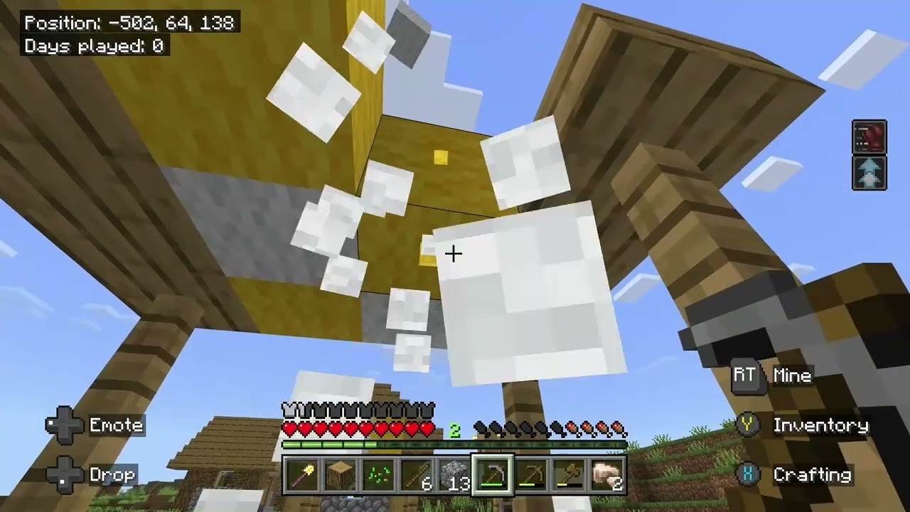 Let's play Minecraft bedrock edition