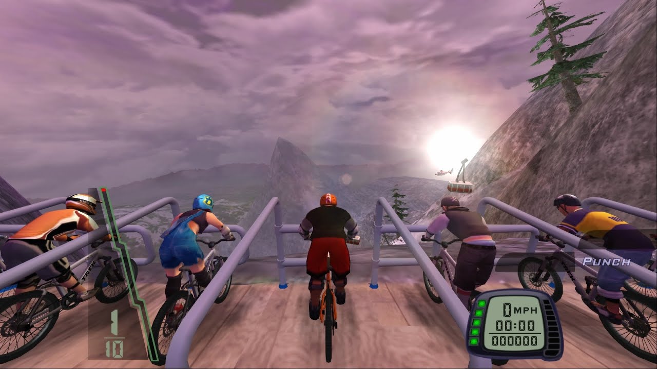 [ASMR - SFX NO MUSIC] Downhill Domination PS2 [PCSX2] 4k 60fps - Super Career | 1