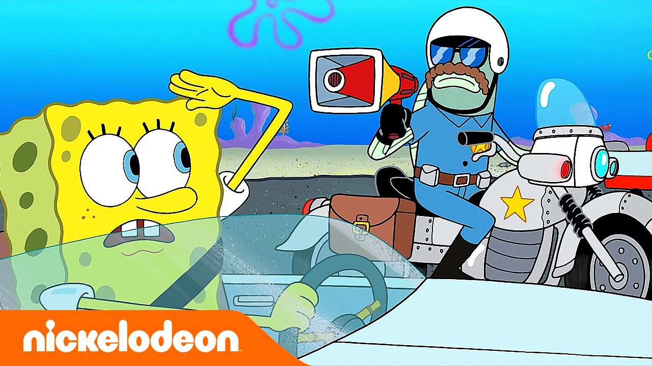 Bob Esponja | ¡El examen final de manejo de Bob Esponja! | Nickelodeon en Español