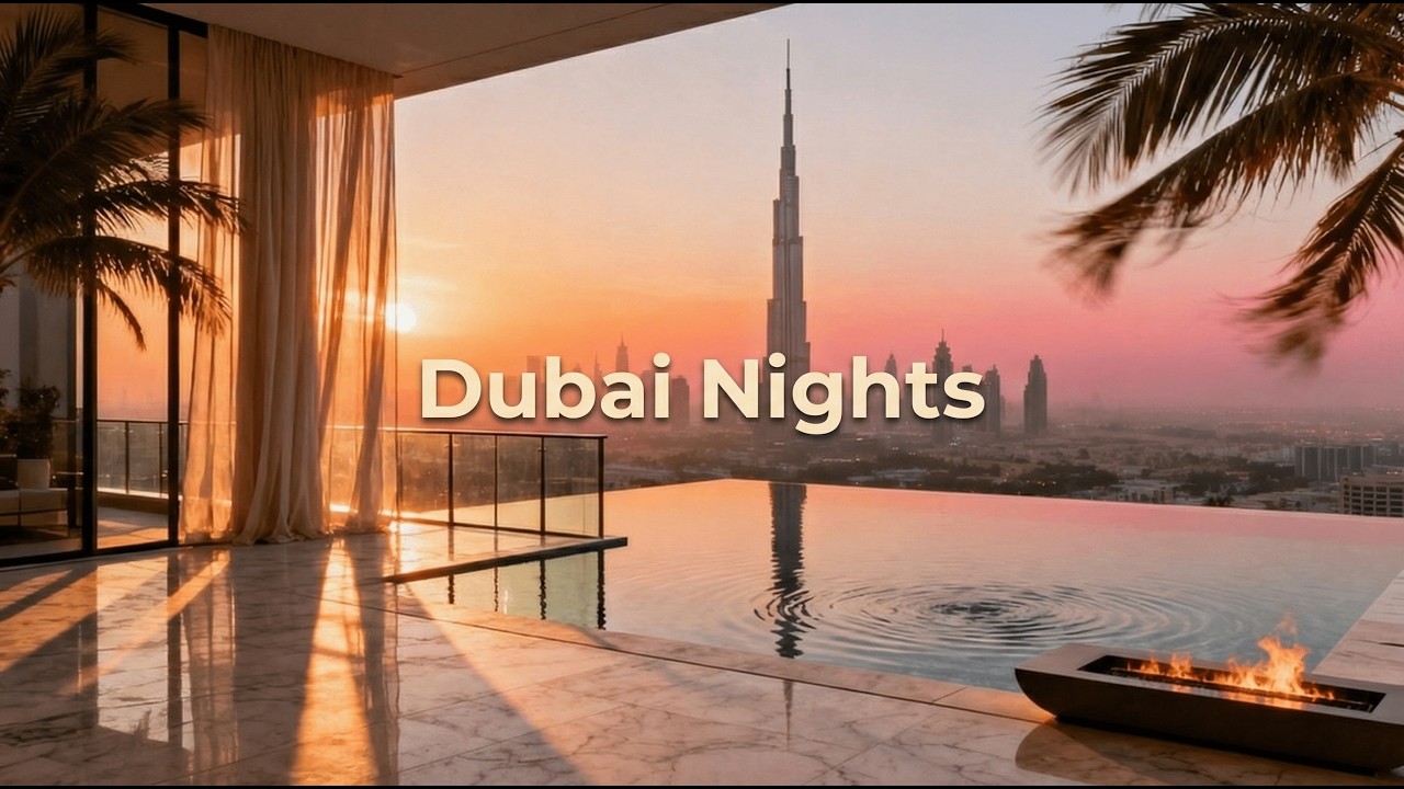 $10,000 Night in Dubai 🇦🇪 | Luxury Sunset Deep House Mix