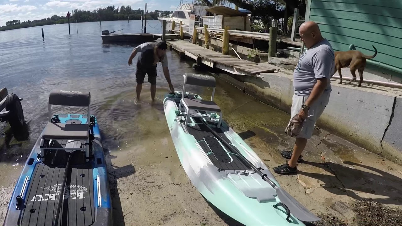 Part 2 of the New Zulu kayak and the voodoo SUP kayak/paddleboard demo.