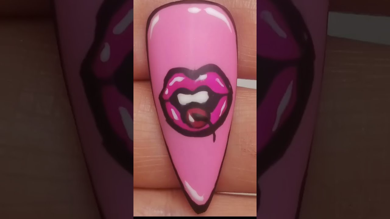 Day 7 of 14 Valentines day nails 