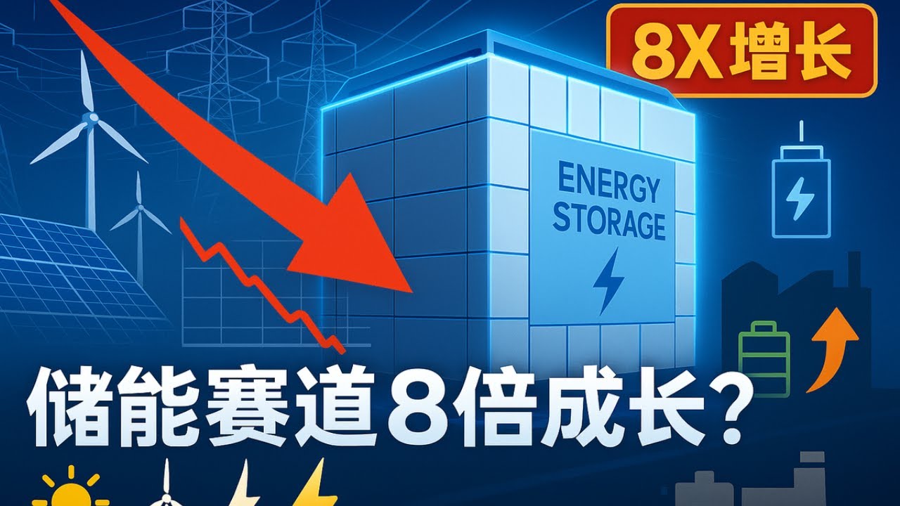 【产业深度】储能赛道凭什么8倍成长？负电价冲击、电力重构与新能源配储逻辑，教你如何从电力革命中抓住下一个宁德时代！