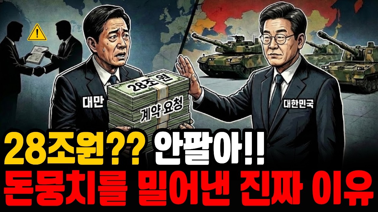 전 세계가 경악한 28조원짜리 거절! K-방산이 노리는 더 큰 설계도는?! | 경제 애니메이션