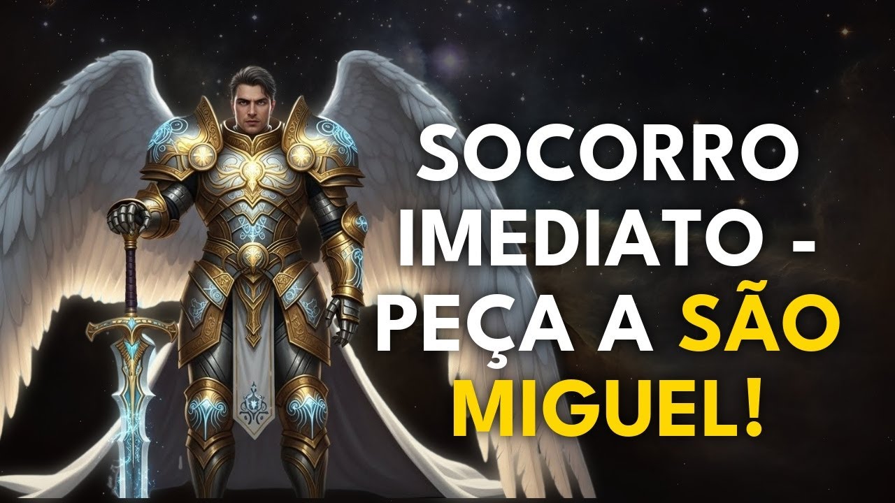 Oração de Socorro Imediato a São Miguel Arcanjo – Peça proteção agora mesmo!