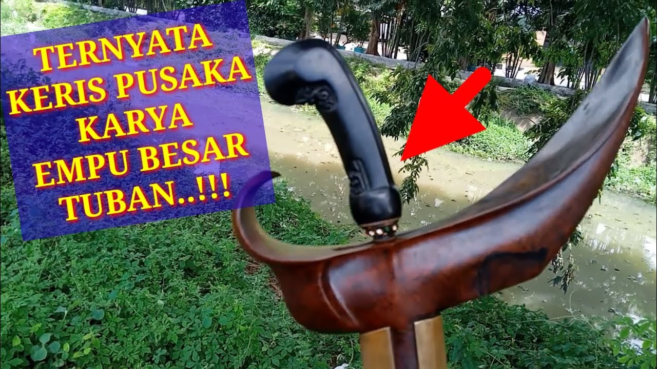 TERNYATA KERIS PUSAKA SALAH SATU EMPU BESAR JAMAN KUNO... Brojol pamor Rojo Gundolo 