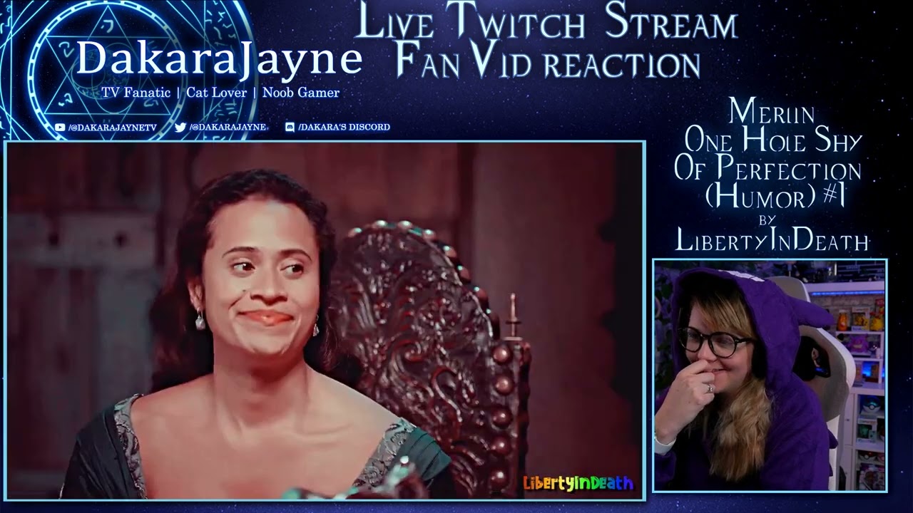 Dakara reaction videos Fanvid Merlin One hole shy of perfection Humor reaction