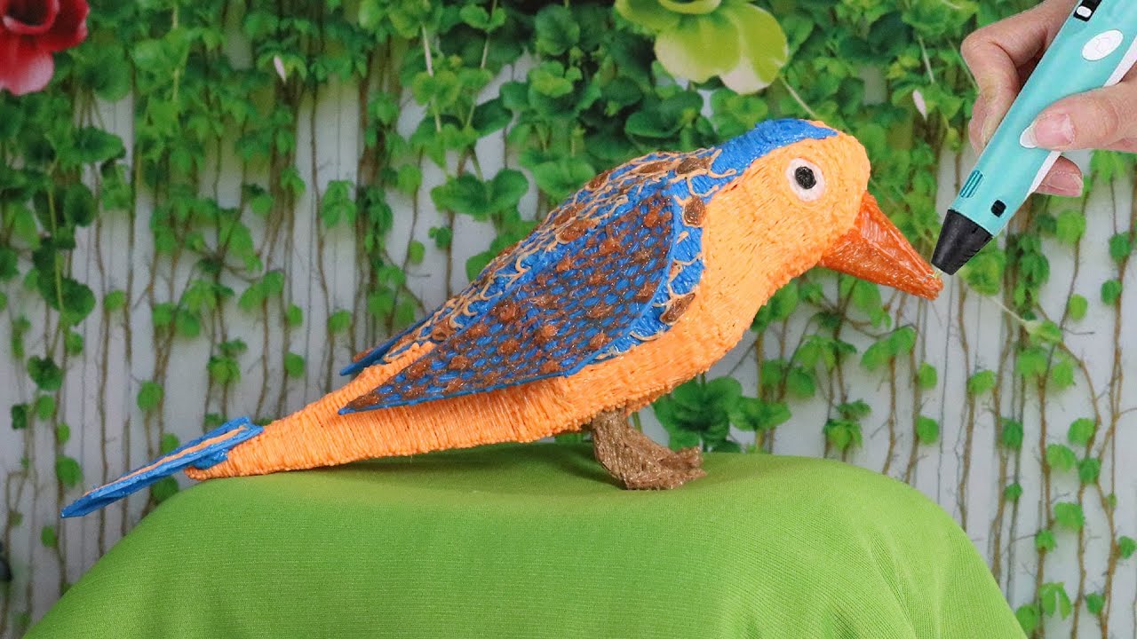 Making Bird with a 3D Pen