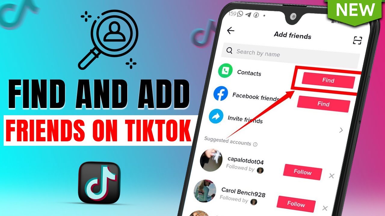 How To Find And Add Friends On TikTok