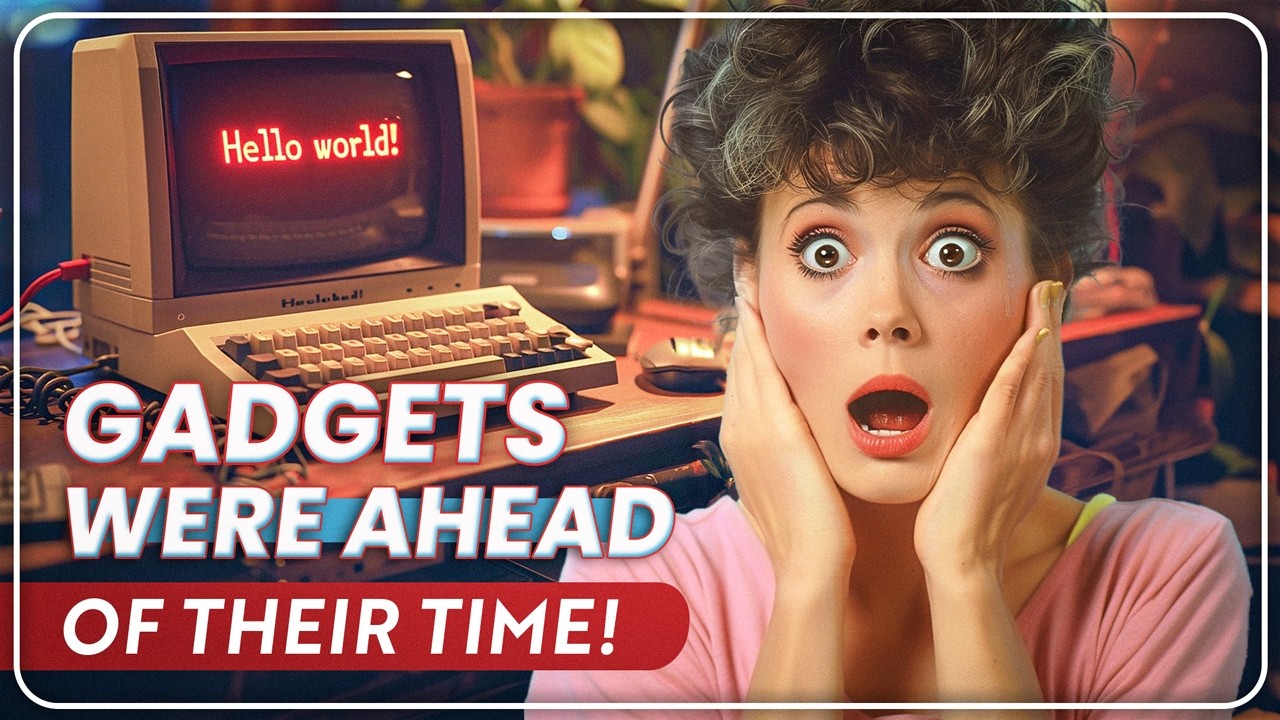 20 Gadgets From The 1980s That Were AHEAD of Their Time!