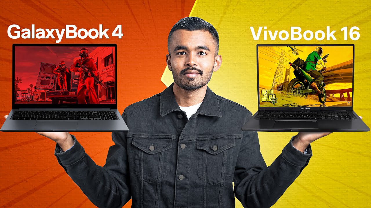 Samsung Galaxy Book 4 VS Asus Vivobook 16 | i5 13th Generation vs i5 12th Generation 12500H