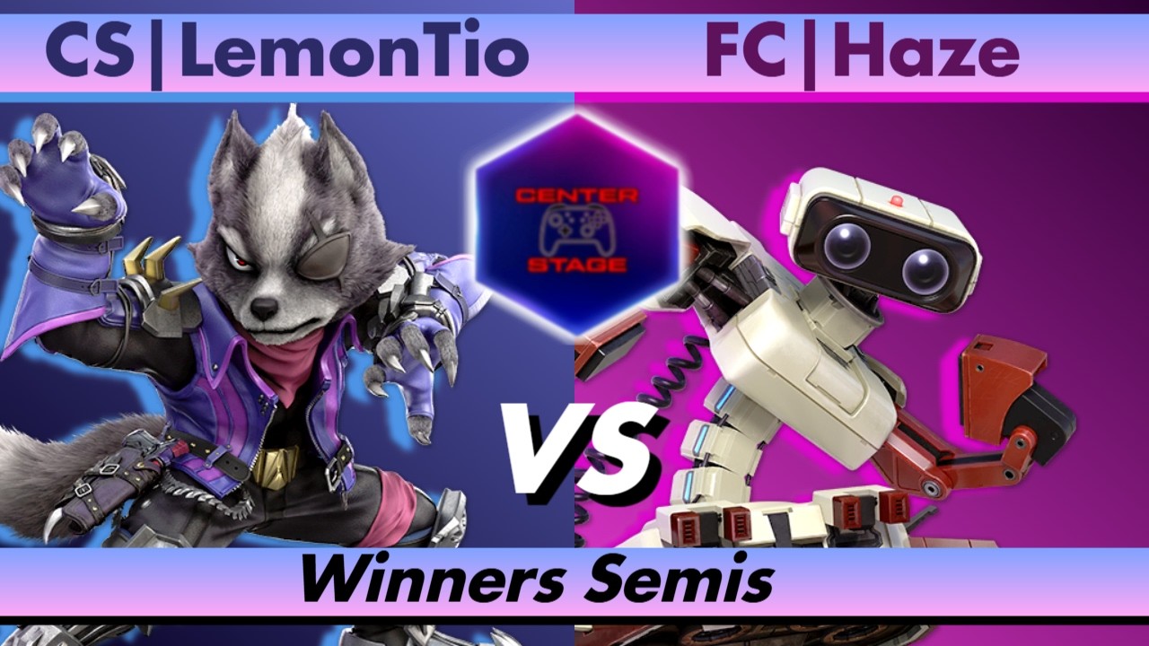 Center Stage #120 - CS LemonTio (Wolf) vs FC Haze (ROB) - Super Smash Bros Ultimate SSBU