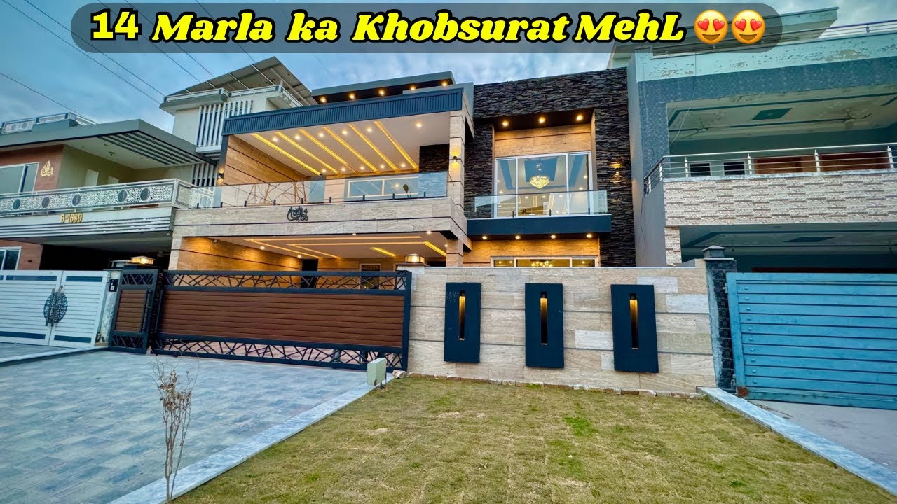14 Marla Designer House 😍😍 for Sale in B17 Islamabad | Block B | 60ft Road |#b17islamabad #fmcb17