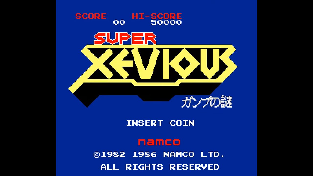 Arcade Longplay [1123] VS. Super Xevious: GAMP no Nazo (JP)