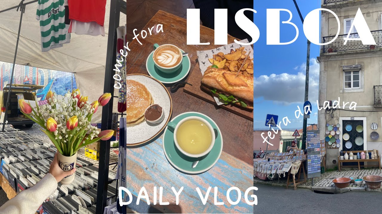Dois dias (de sol) comigo | comer fora, feira da ladra e journal