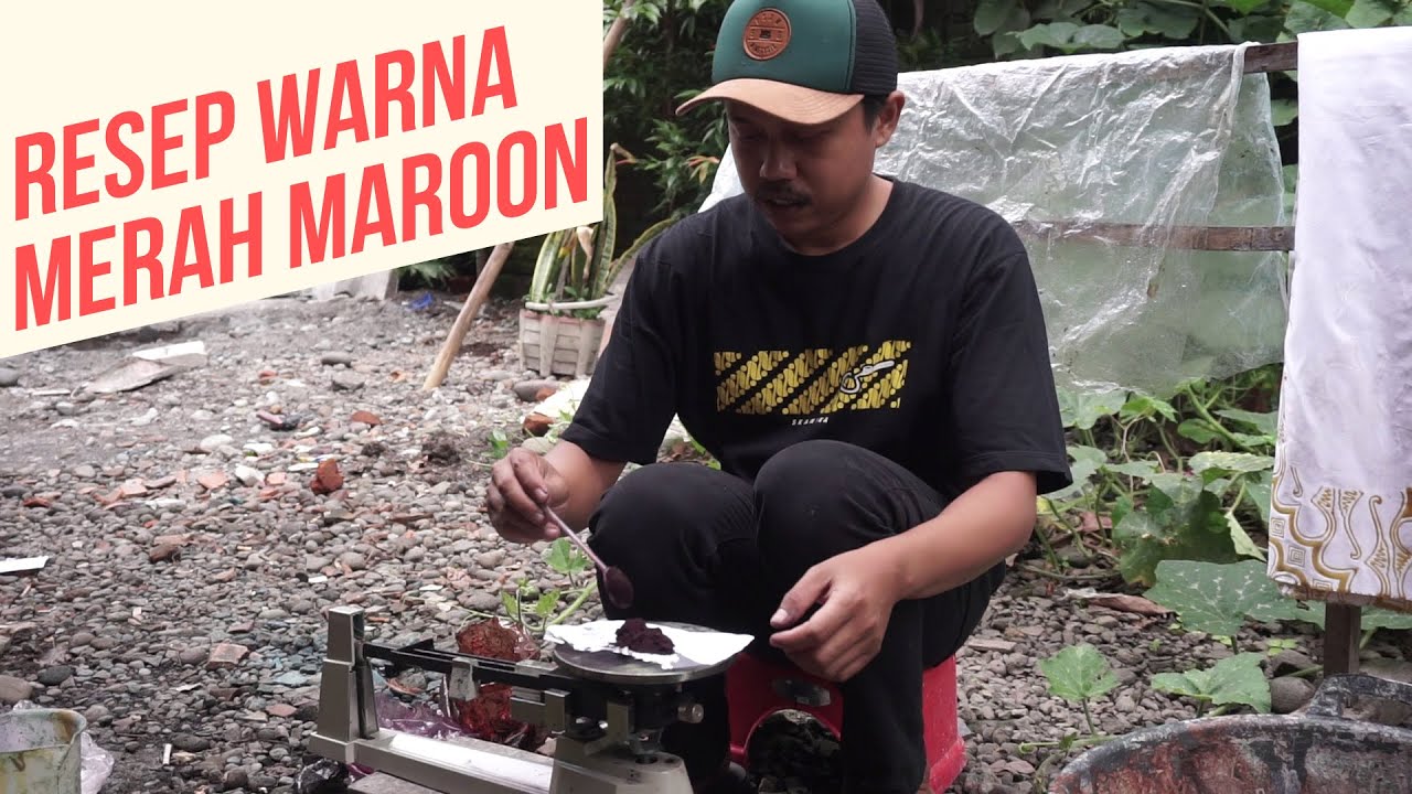 [Eps 67] RESEP REMASOL WARNA MERAH MAROON