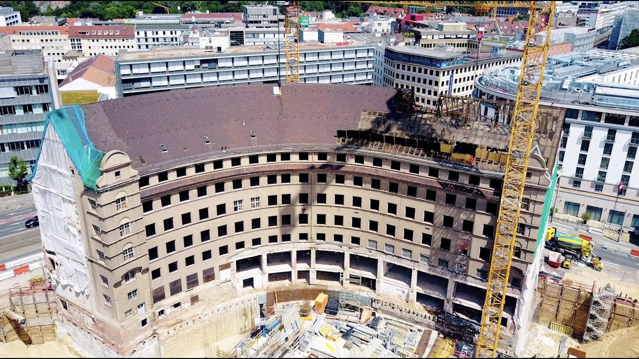 Tafelhof Palais Nürnberg - Was bisher geschah