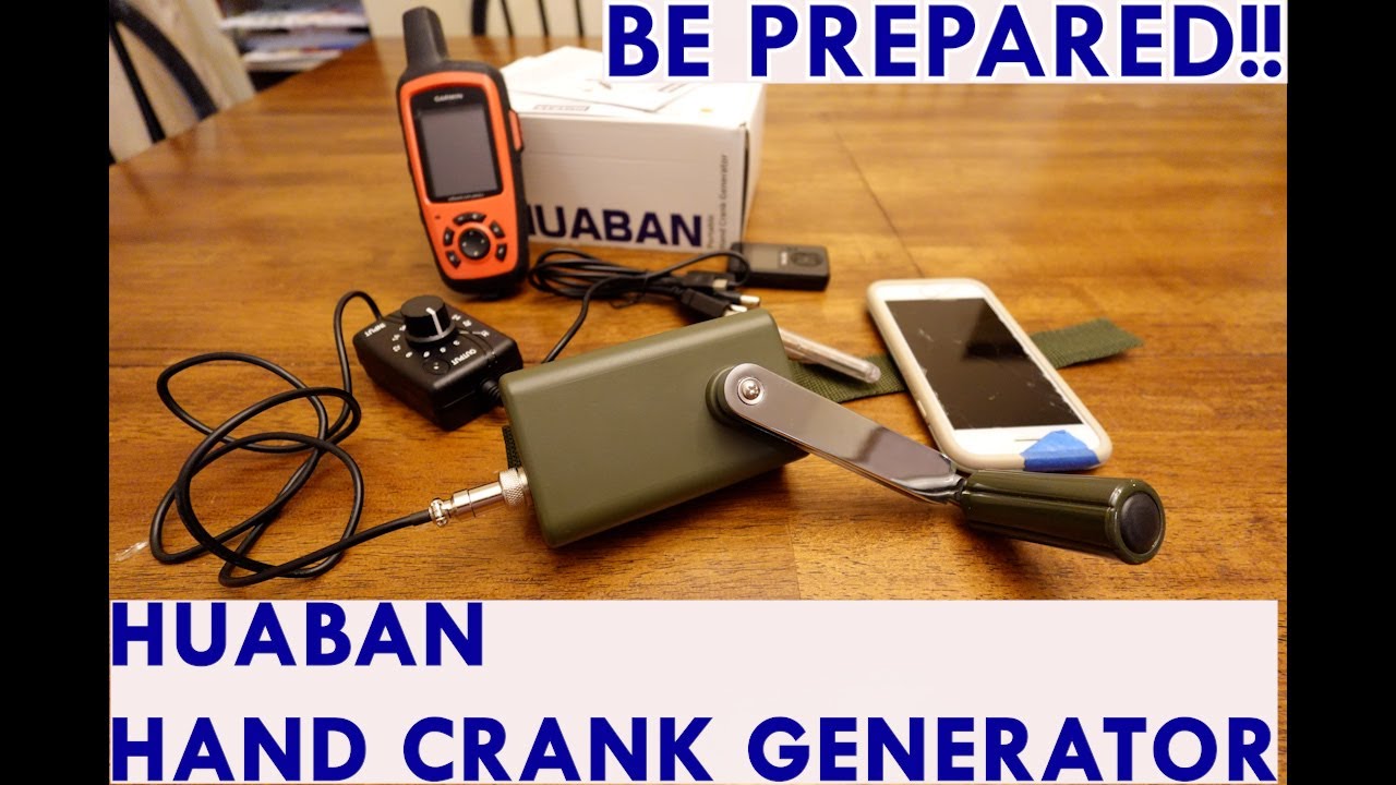Huaban Hand Crank Generator