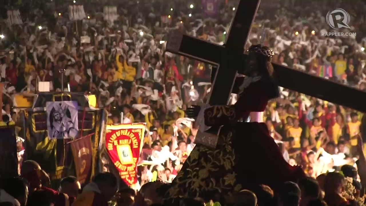 Black Nazarene leaves Quirino Grandstand