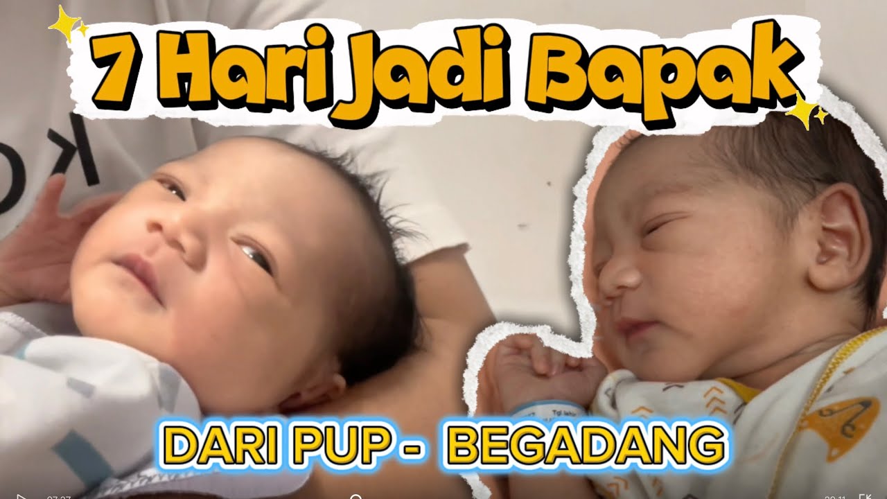 EPS 49. DARI HARI PERTAMA LAHIR HINGGA HARI KE-7 // JADI BAPAK2 BINGUNG  🤣🤣 #bayilucu #lahiran 