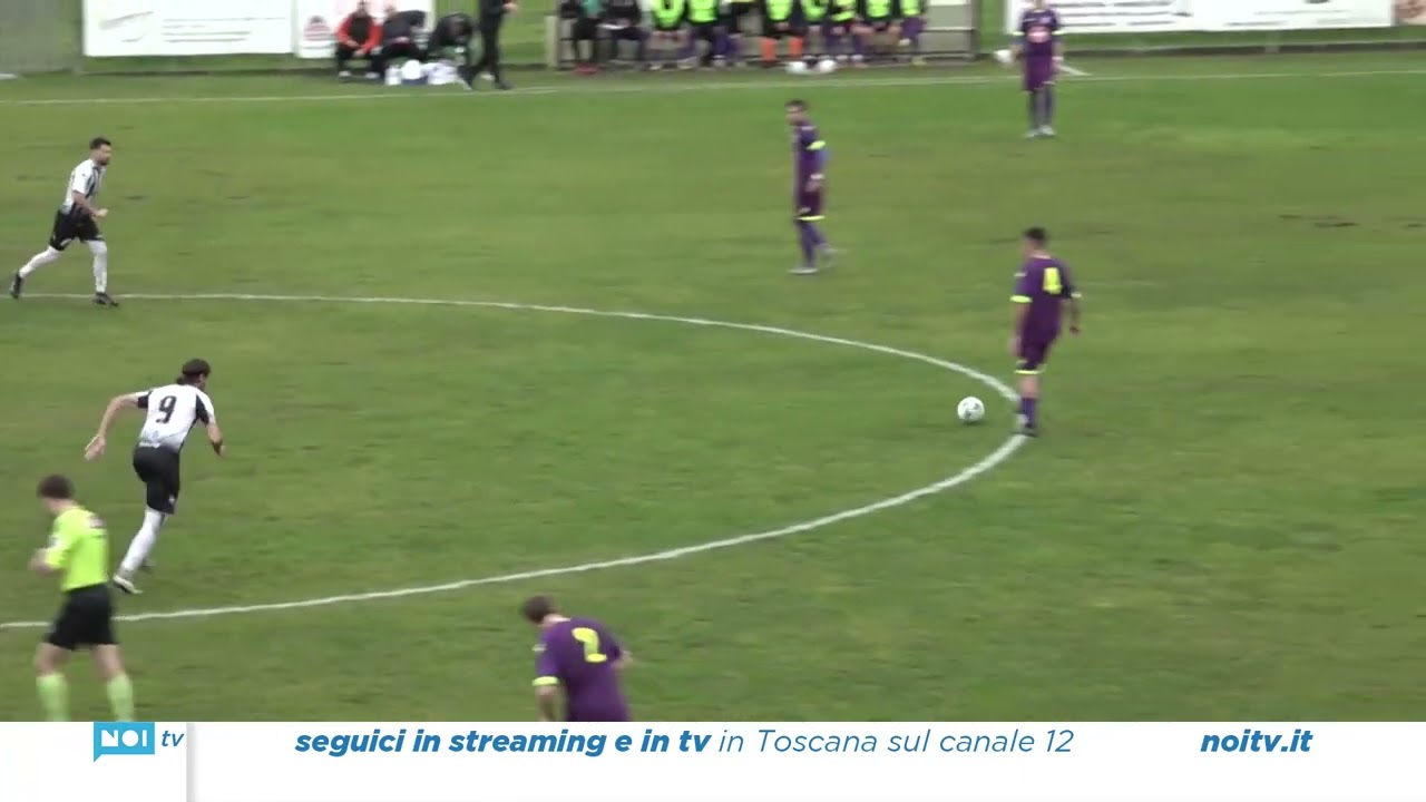 Viareggio impatta (1-1) a Larciano; a fine gara scatta la contestazione