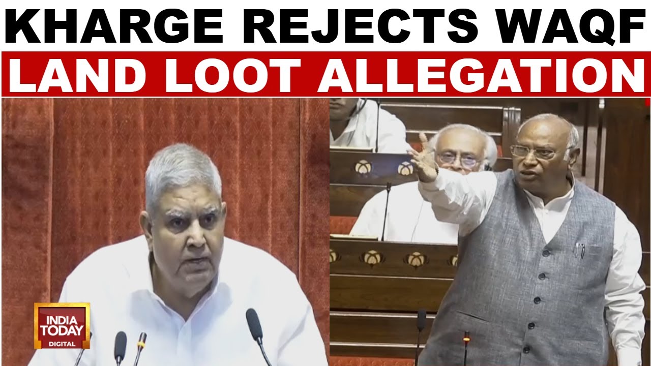 Jhukunga nahin: Mallikarjun Kharge's Counter After BJP's Waqf Charge